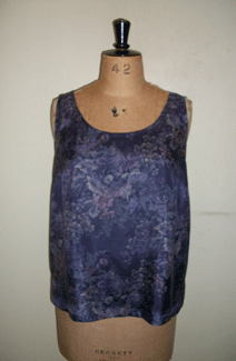 Purple Silk Top